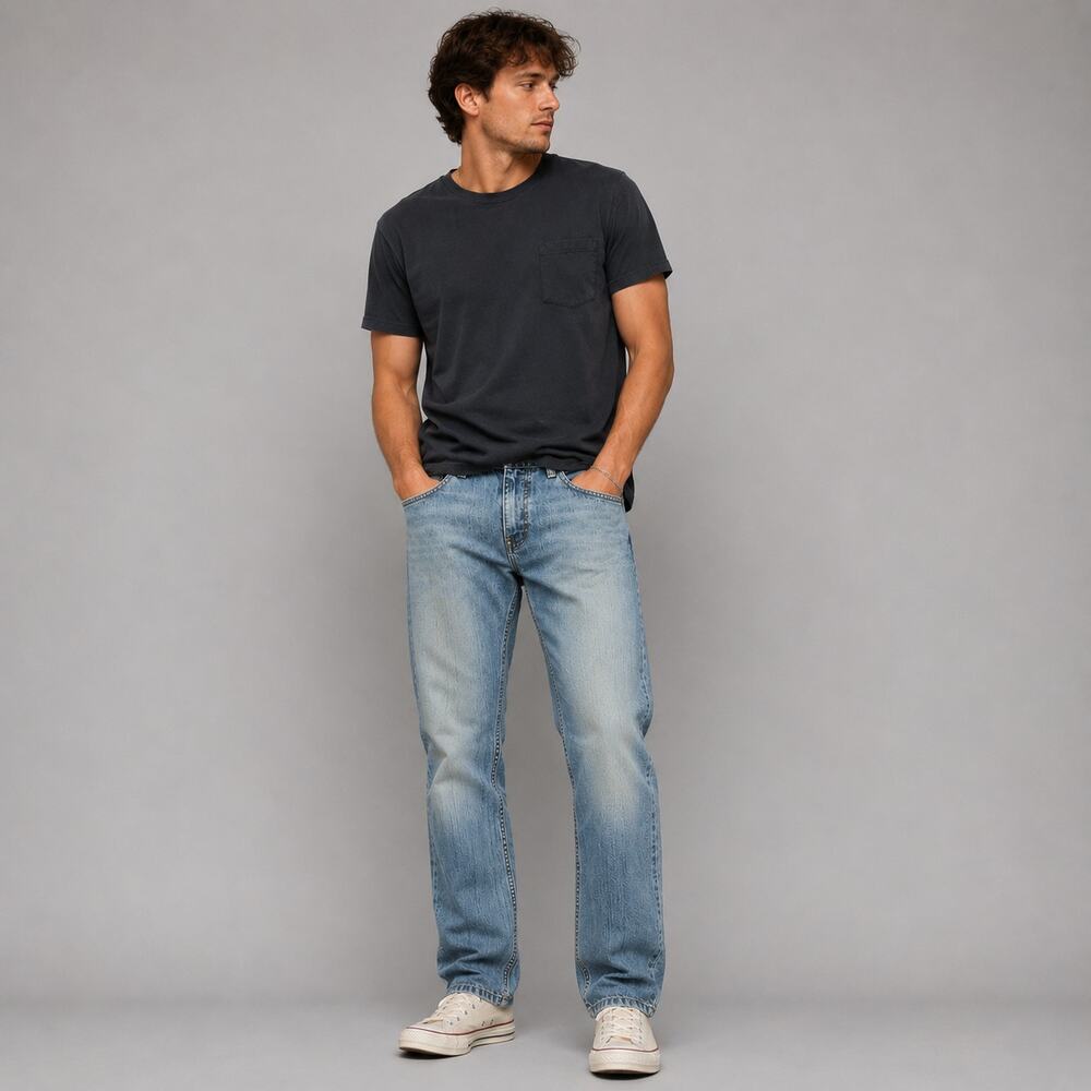 Levi’s 559 Relaxed Straight Jeans Men’s Size 31 Light Wash 100% Cotton
